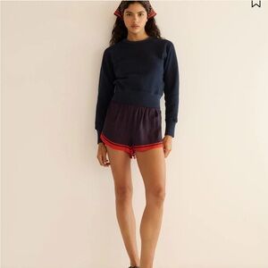 Doen VELMA SWEATSHIRT IN DEEP NAVY size medium